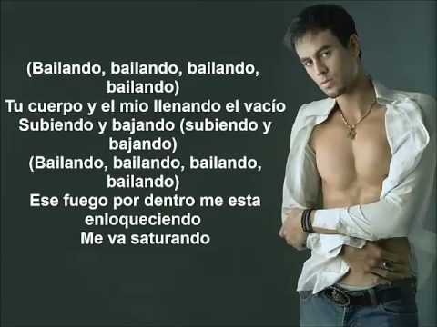 bailando testo bailando testo